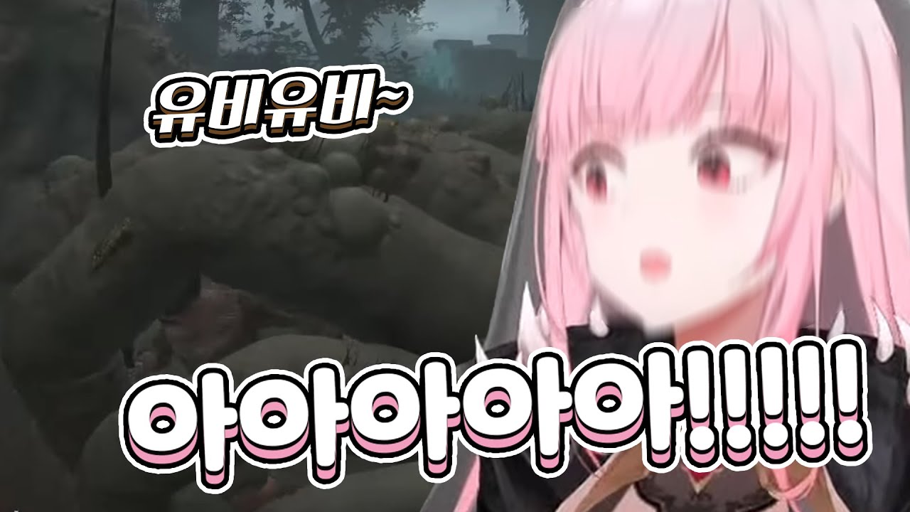 엘든링 최고의 극혐을 만나서 비명 지르는 칼리