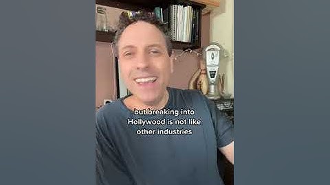 Do “natural” writers and actors need education? Screenwriting Advice from Writer Michael Jamin