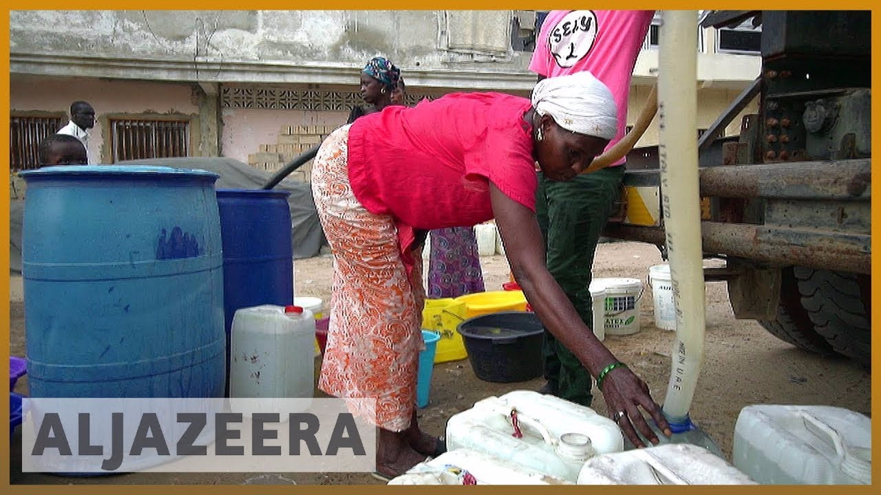 🇸🇳 السنغال تواجه أزمة نقص المياه | الجزيرة الإنجليزية