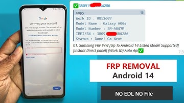 Samsung FRP/Google Account Bypass 2025 | NO EDL NO Firmware | SAMSUNG FRP VIA IMEI — INSTANT SERVICE
