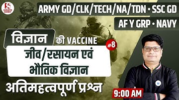 #85 Important Questions (Part 8) | Science Class for Army GD/TDN/CLK/SSC GD/AF/Navy | By Himmat Sir