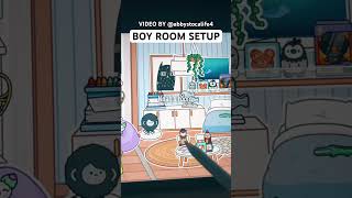 QUICK BUILD 🛠️ aesthetic cool boy room set up ✨ what do you think about this one? @abbystocalife4