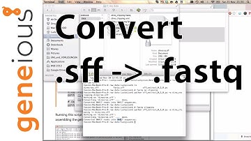 Converting your 454 raw data (*sff ) to *fastq files + clipping (Mitogenome Tutorial 2.2a)