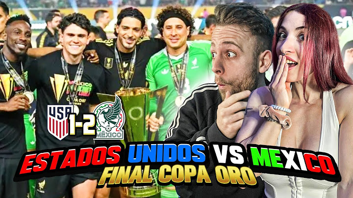 SPANIARDS REACT TO MEXICO 2-1 USA! | 2025 GOLD CUP CHAMPIONS!