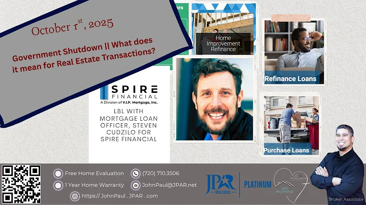 Government Shutdown || What does it mean for Real Estate Transactions?