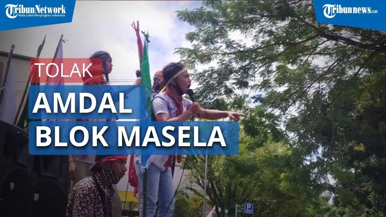 Tolak Amdal Blok Masela, Masyarakat Adat Maluku Gelar Aksi Unjuk Rasa