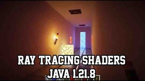 The first Ray Tracing Minecraft Shaders for Java 1.21.8 for now....(PATH-TRACING????)