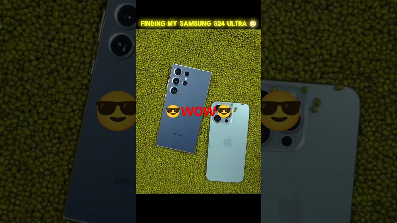 I Hid My Samsung S24 Ultra in Mung Dal… See What Happened! 😳 #shorts #viral #trending #tech