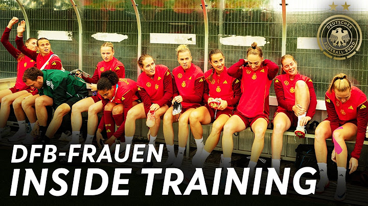 Hohes Tempo in der Vorbereitung auf Frankreich! | Inside Training DFB-Frauen