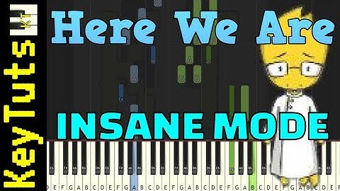 Learn to Play Here We Are from Undertale - Insane Mode