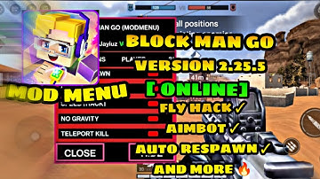 BLOCK MAN GO ||2.25.5|| MOD MENU BY JAYIUZ