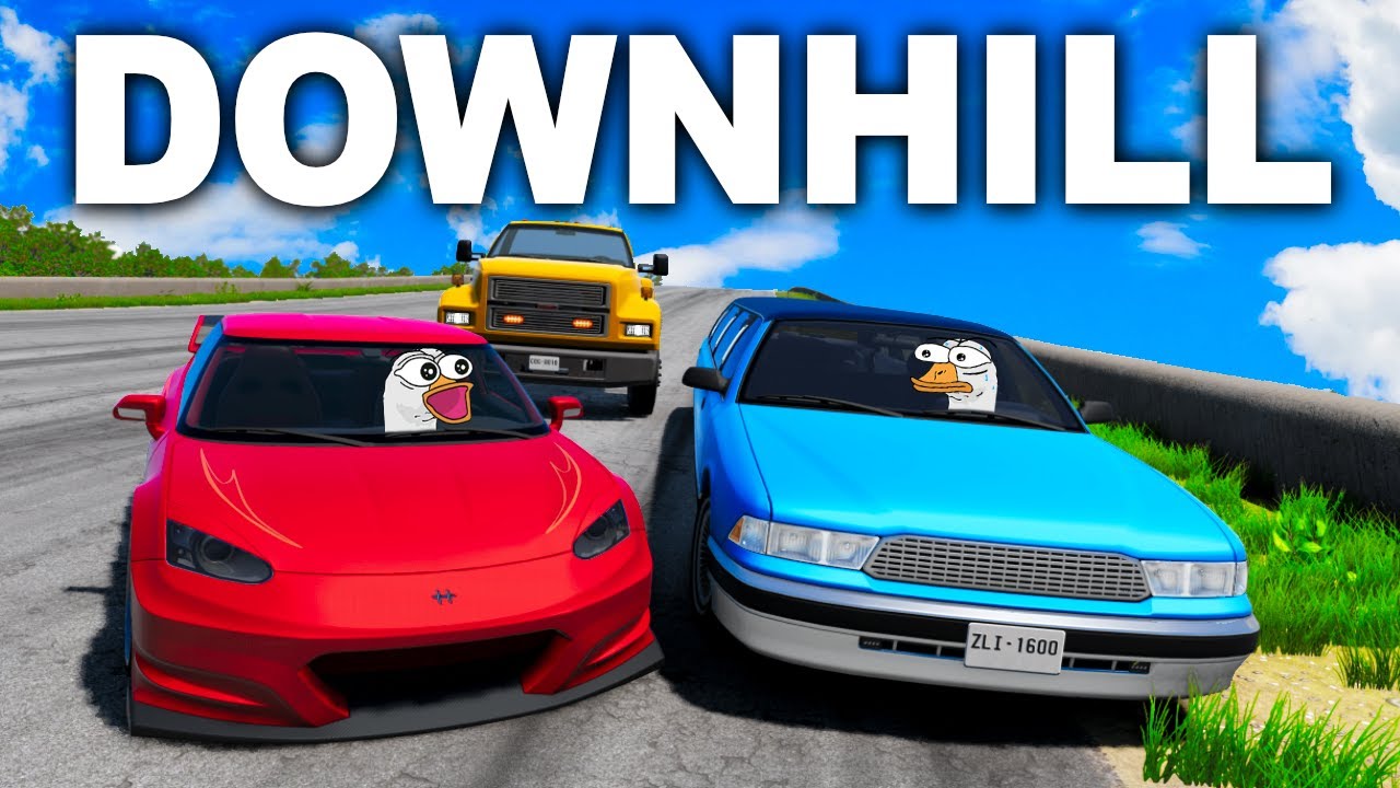 DOWNHILL RACING IS BACK! - BeamNG
