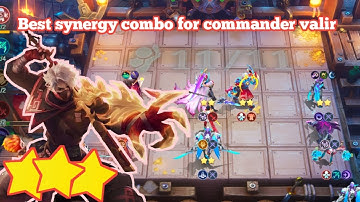 Magic chess GoGo new commander valir best synergy