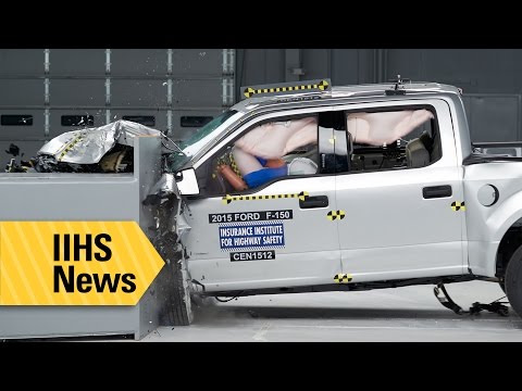 First IIHS test of aluminum-body F-150 - IIHS News