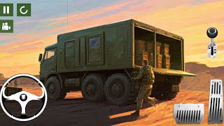Military Truck Offroad Simulator 3D - New Army Truck Games 2026 - Android Gameplay  screenshot 4