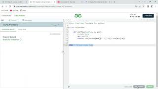 GFG WEEKLY CONTEST 127 || ALL SOLUTION || PYTHON || JAVA || C++