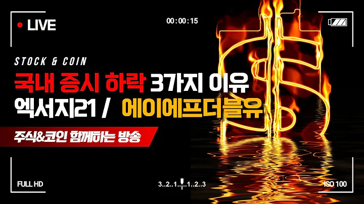 국내 증시 하락 3가지 이유! 엑서지21, 에이에프더블류