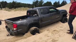 2016 Tacoma trd off-road Crawl Control in Sand Bottomed Out
