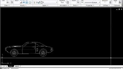 How do you move from model space to paper space?