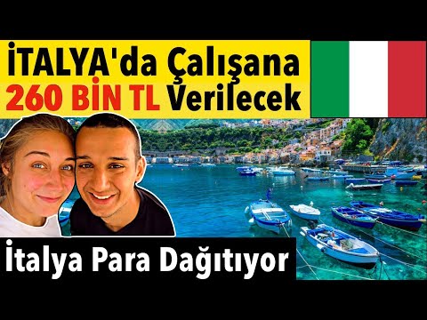 İtalya’ya Taşınana 260 BİN TL Veriliyor!!