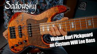 Sadowsky Custom Shop #25-4549 | Will Lee Model | 5-String Demo w. Lars Lehmann #Sadowsky