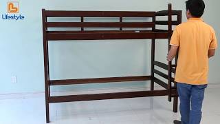 B801W, B801G, B801E Bunk Bed Assembly Instruction