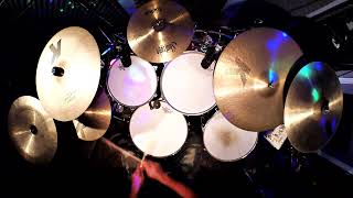 peter grimmer drumming to Tower of Power  Give me your love (Drumless)