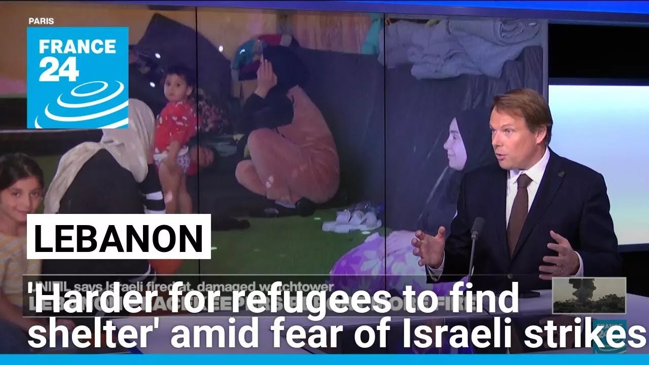 Lebanon: 'Fear between communities making it harder for refugees to find shelter' • FRANCE 24
