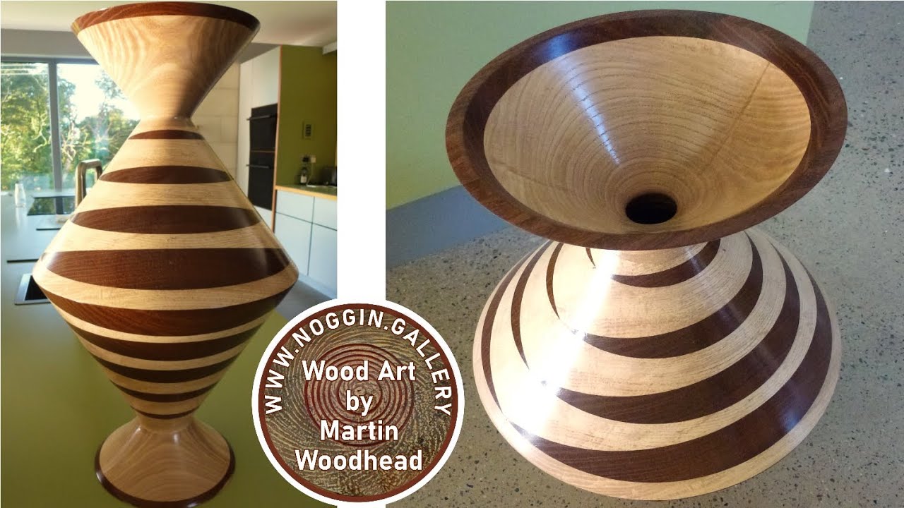 Woodturning - TIGER VASE