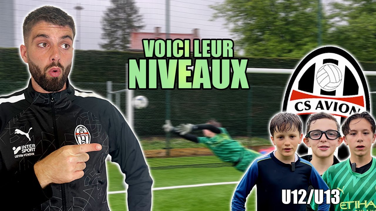 J'AI COACHÉ CES GARDIEN U13 DE MON CLUB PENDANT 1 AN, voici leur niveau maintenant.