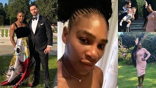 Beautiful: Serena Williams Road To The Royal Wedding With Husband Alexis Ohanian & Daughter Olympia