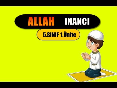 Allah inancı-animasyonlu video  anlatım