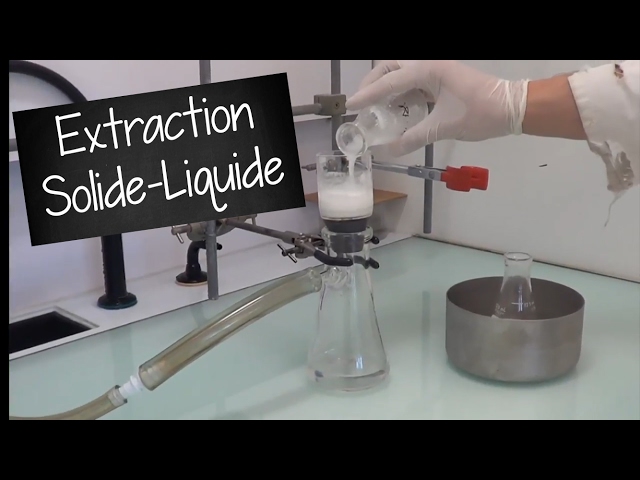 Extraction solide-liquide