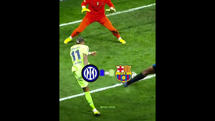 Inter Milan Vs FC Barcelona 💔💀