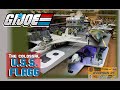 The COLOSSAL G.I. JOE U.S.S. FLAGG Aircraft Carrier (1985  with custom lower level)