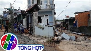 Thvl Lùi Xe Bất Cẩn Tông Sập 4 Trụ Điện