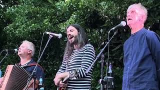 Video thumbnail of "Fisherman’s Friends singing John in the Barrel and Cornwall my Home at Penlee Theatre Penzance 2023."