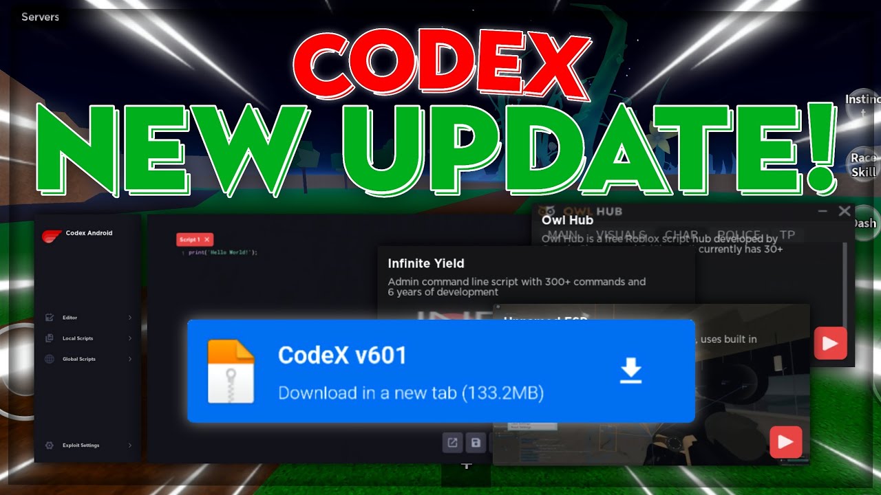 Codex Roblox Mobile Executor New Update, Codex Roblox Executor, Roblox  Script Executor 