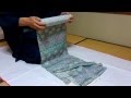 きもの　反物の美しい巻き方