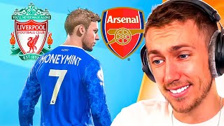 LIVERPOOL & ARSENAL CHALLENGE! Yung Moneymint FIFA 22 Player Career Mode #10