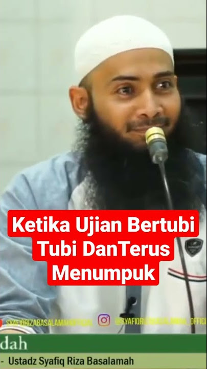 Ketika Ujian Bertubi Tubi Dan Terus Menumpuk