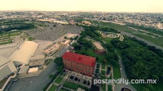 Parque Fundidora desde el aire