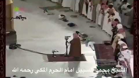 سورة الضحى الشيخ محمد السبيل رحمه الله