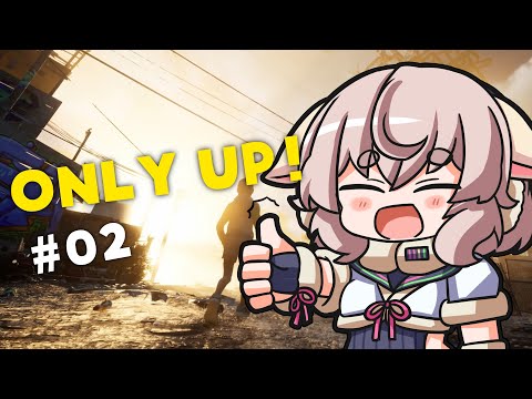 【ONLY UP!】#02 これを修行と呼びます【どっとライブ / もこ田めめめ】【.LIVE / Mememe Mokota】