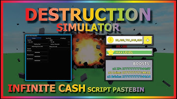 DESTRUCTION SIMULATOR Script Pastebin 2022 INFINITE CASH | INF BOOST | AUTO MAX LEVEL 💥