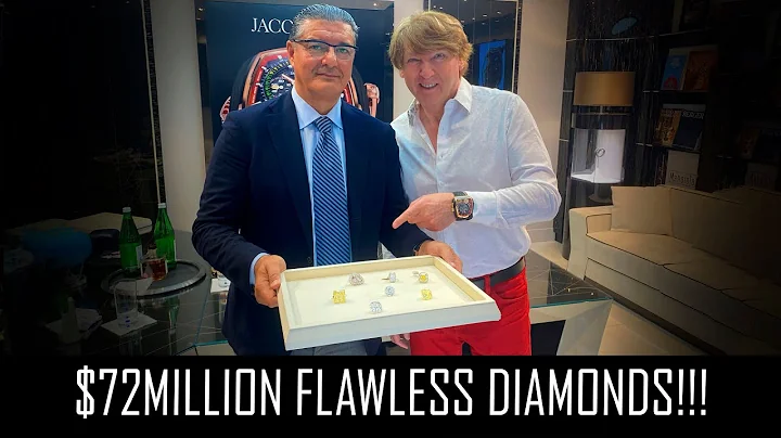 $72MILLION FLAWLESS DIAMONDS!