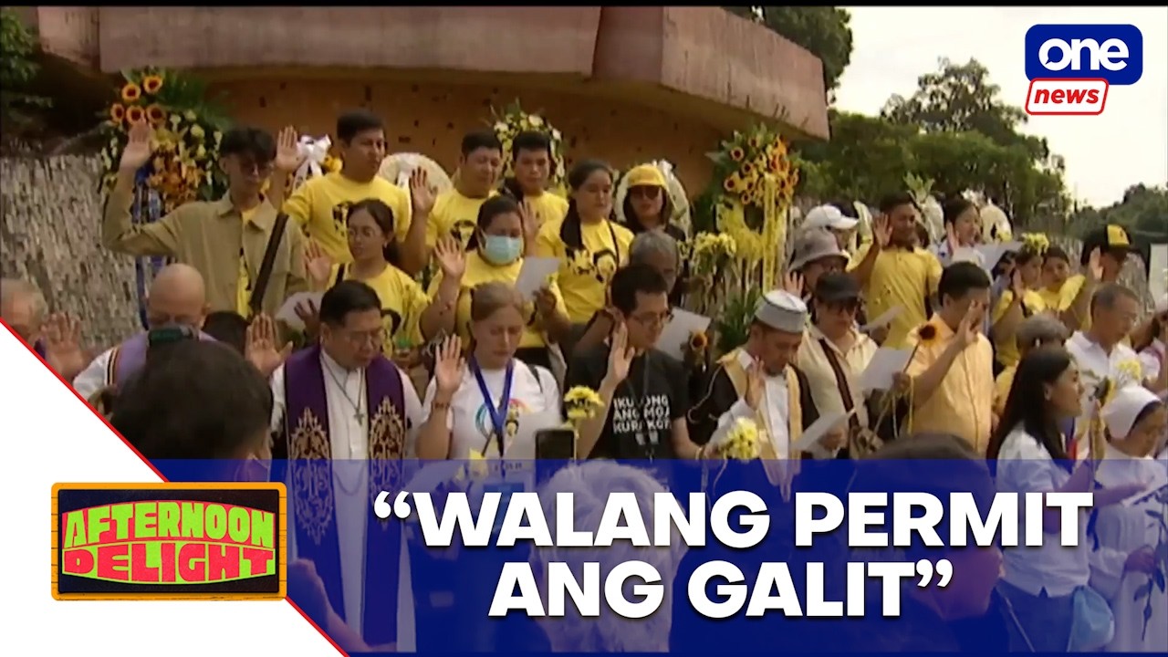 Tensions flare at EDSA Shrine as rally blocked over no permit | Afternoon Delight