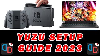 YUZU: FULL SETUP GUIDE 2023/ NINTENDO SWITCH EMULATOR/ PC SETUP