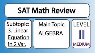 SAT Math Lesson 3B Problem 8