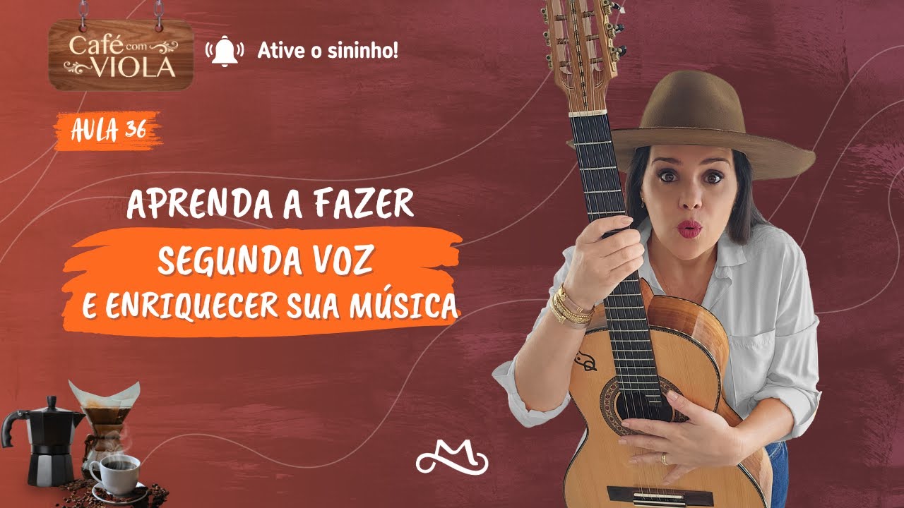 ☕ CAFÉ com VIOLA 36 - Aprenda a Fazer Segunda Voz e Enriquecer Sua Música!